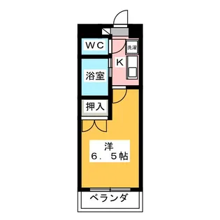 カーサ川並【1階】の間取り