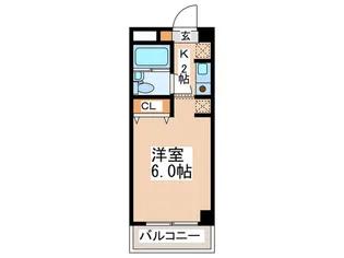 ベルデ中山【5階】の間取り