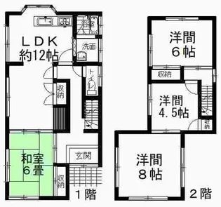 静岡県藤枝市岡部町村良【一戸建】の間取り