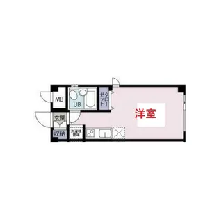 クロノス蒲田South【1階】の間取り