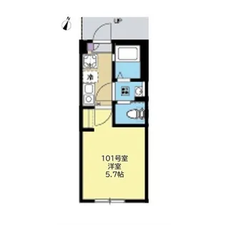 C.B.Grey.東林間【1階】の間取り