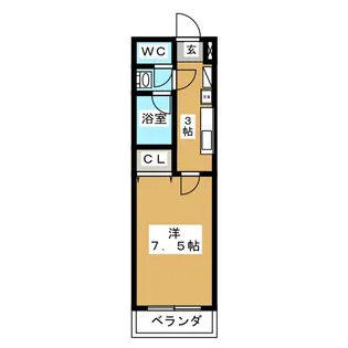 エクセルイヅミ【3階】の間取り