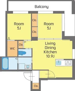 ビエンベニードス【2階】の間取り