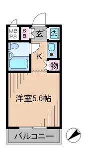 神奈川県横浜市港北区日吉本町4【マンション】の間取り