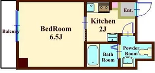 プランタン月島【4階】の間取り