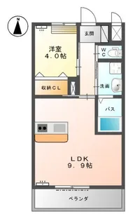 プリマベーラ【1階】の間取り