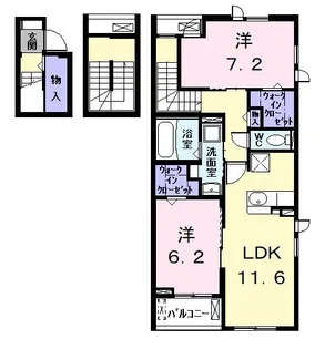 ファミール本郷【3階】の間取り