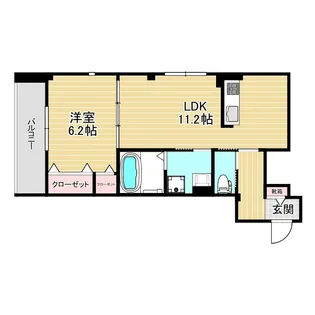 ストック羽沢【3階】の間取り