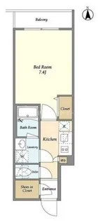 東京都足立区東綾瀬1【マンション】の間取り