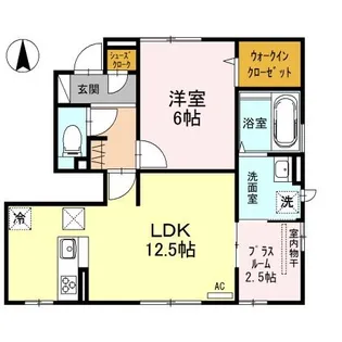 ラークヒル【1階】の間取り