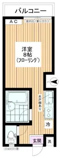 グレース森川【2階】の間取り