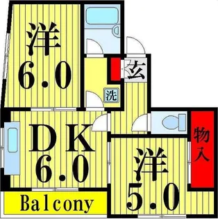 クリーク梅田【3階】の間取り