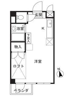 フローリエ細山I【2階】の間取り