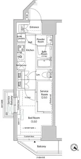 ARKMARK巣鴨COURT【2階】の間取り