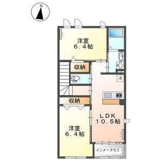 パストラル【2階】の間取り