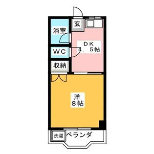 辻マンション【2階】の間取り
