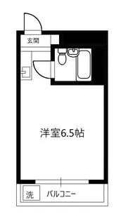 エクセルマンション西宮今津【3階】の間取り
