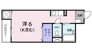 シルフィード【2階】の間取り