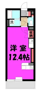 ル ボヌール白岡【3階】の間取り