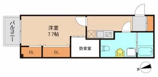 b’CASA cielo【1階】の間取り