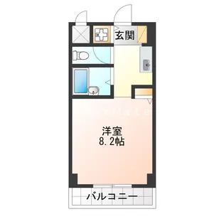 Lanterna M2(ランテルナM2)【3階】の間取り