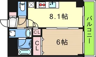 ラピスラズリ【2階】の間取り