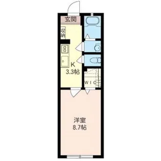 ミリオンD【1階】の間取り