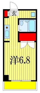 ドエル西船【5階】の間取り