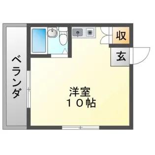 マリードーム【1階】の間取り