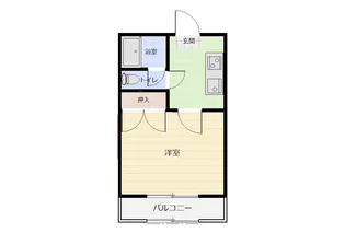 コーポアドバンスB棟【2階】の間取り