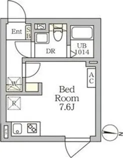 Aglaia 新宿西落合【1階】の間取り