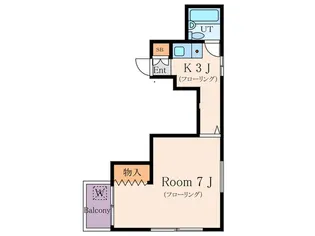 GRIFFIN祐天寺【2階】の間取り