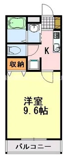 サイプレス【2階】の間取り