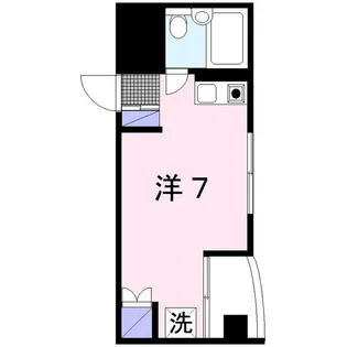 YSB大和【3階】の間取り