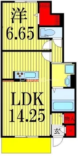 ジュゼーム本郷【1階】の間取り