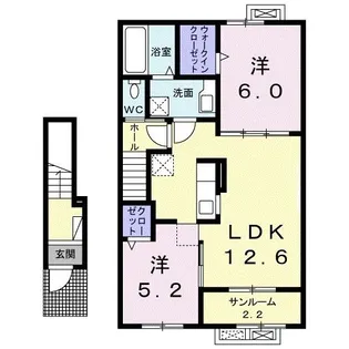 グランリーオ・R VIII【2階】の間取り