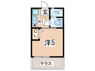 ヒルズライフ星川【1階】の間取り