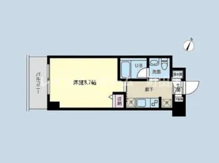 ヴァリエ原町田【2階】の間取り