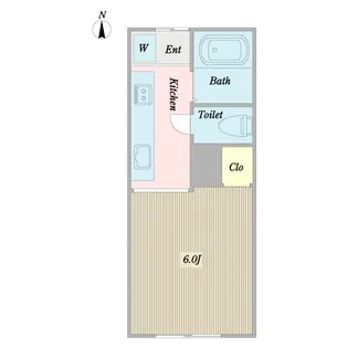 アーピーハイム公津の杜【1階】の間取り