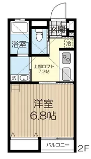 アムール レヴ メゾン【2階】の間取り