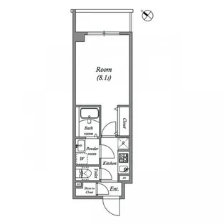 ルネサンスコート新宿余丁町【3階】の間取り