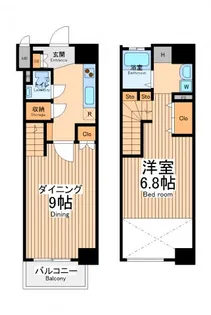 ドールマウス キャッスルの間取り