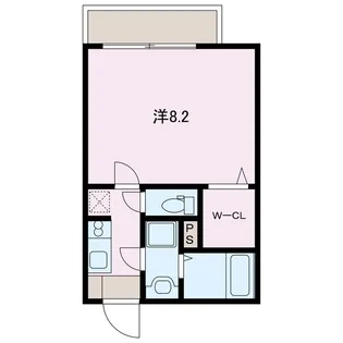 グランソレイユ【2階】の間取り