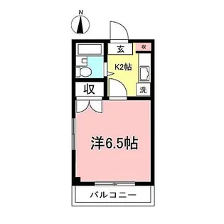 アクアバレー【2階】の間取り