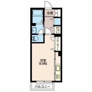 シャーメゾン新高岡【2階】の間取り