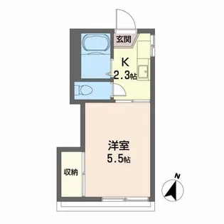 メゾンアラキ【2階】の間取り
