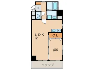 グランブル-キャトル【8階】の間取り