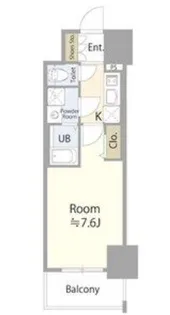エスリード葵桜通り【3階】の間取り