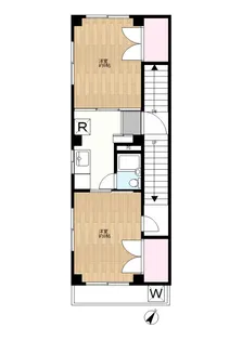 根津今晩軒【2階】の間取り