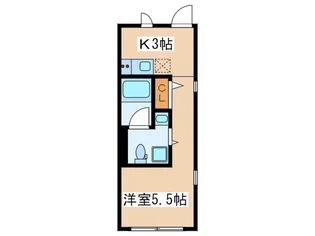 FARE経堂II【2階】の間取り